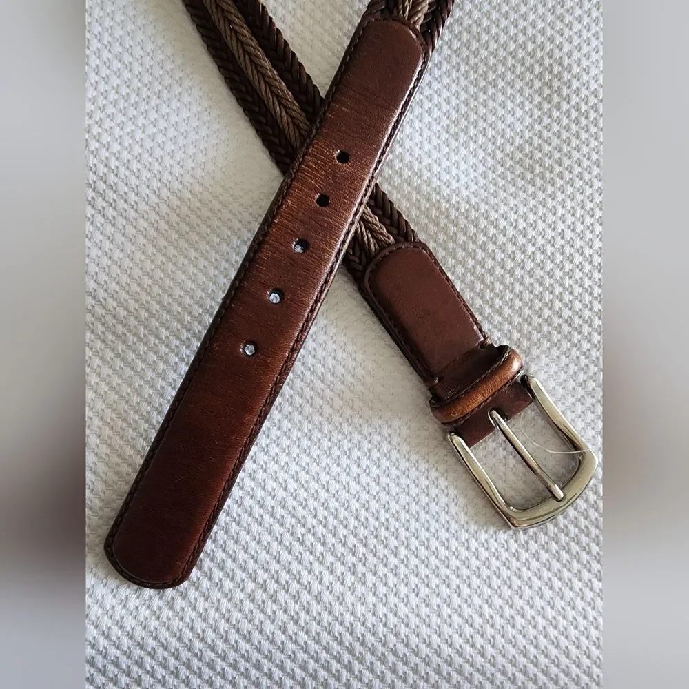 TORINO LEATHER  Brown Men's Belt